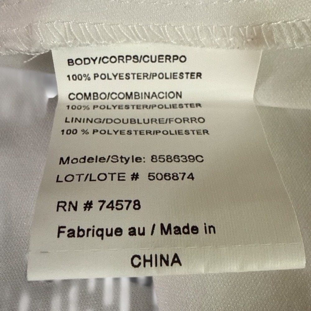 Cache Patterned Cocktail Dress Size 10 - Picture 6 of 6